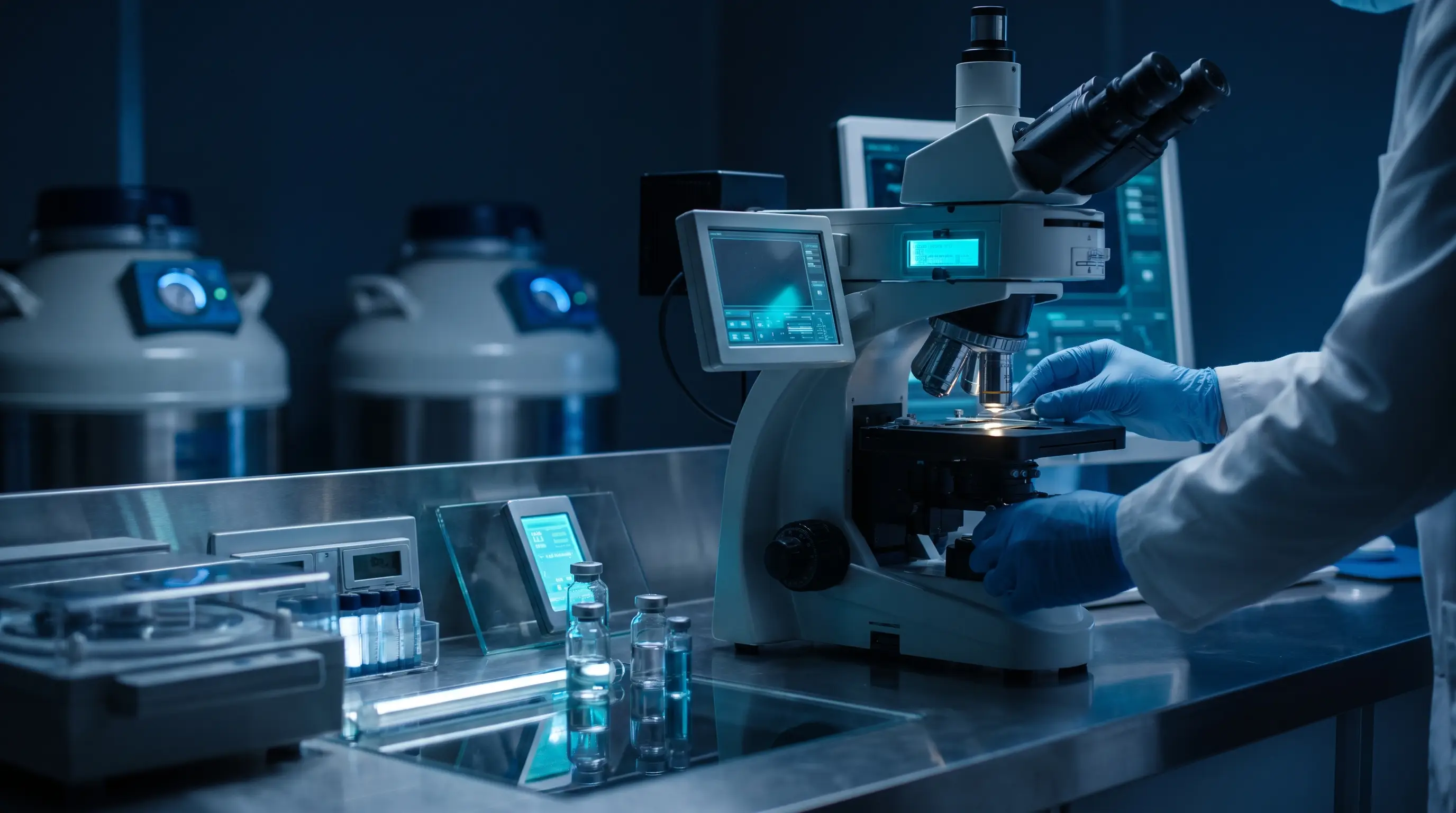 Andrology and embryology laboratory for microsurgical male fertility treatment in Istanbul